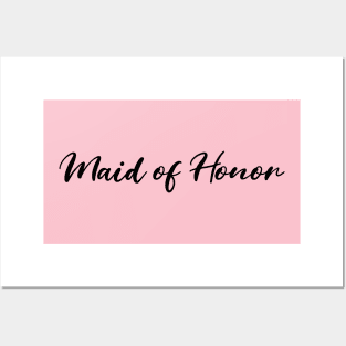 Maid of Honor Bachelorette Party Posters and Art